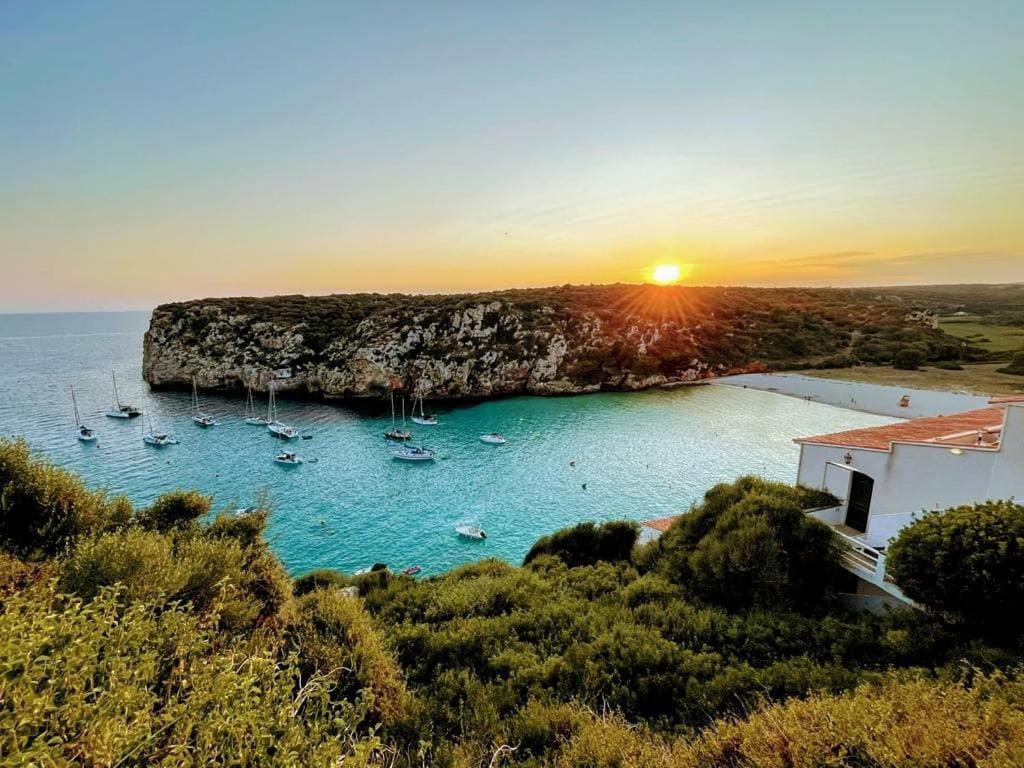 Precioso Apartamento Residencial Con Piscina Cala En Porter  Екстериор снимка