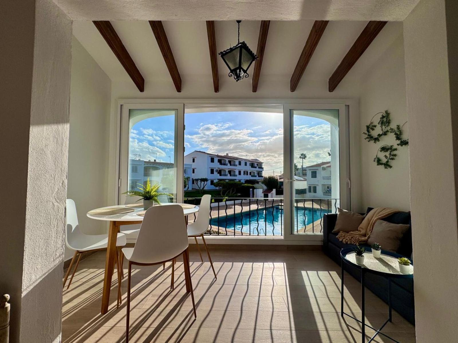 Precioso Apartamento Residencial Con Piscina Cala En Porter  Екстериор снимка